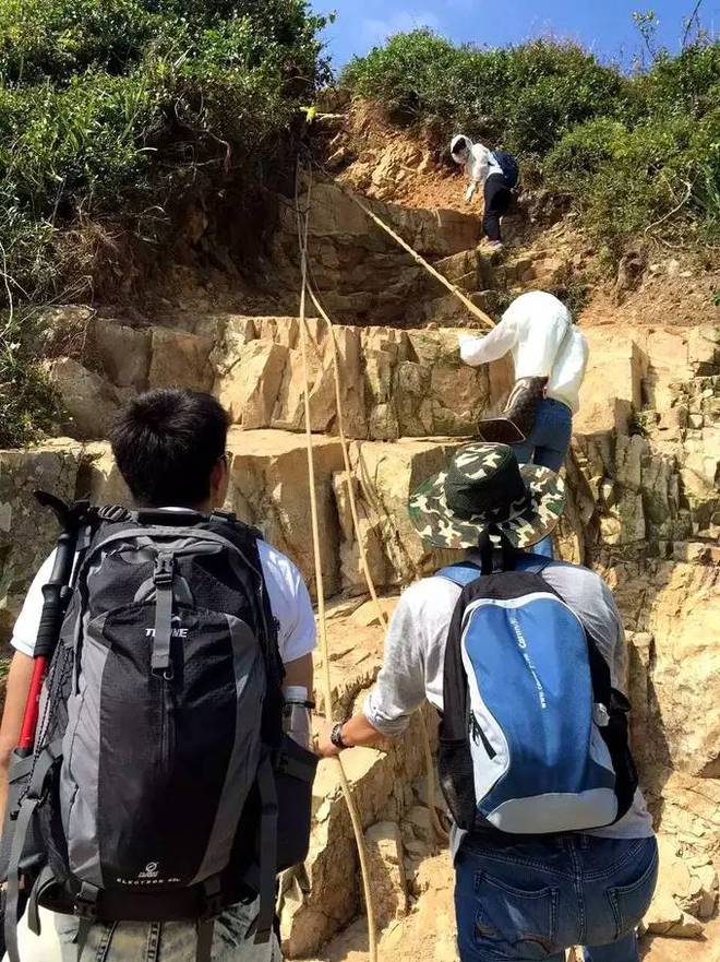 深圳穿越路线图_深圳穿越东西冲攻略_深圳东西冲穿越路线