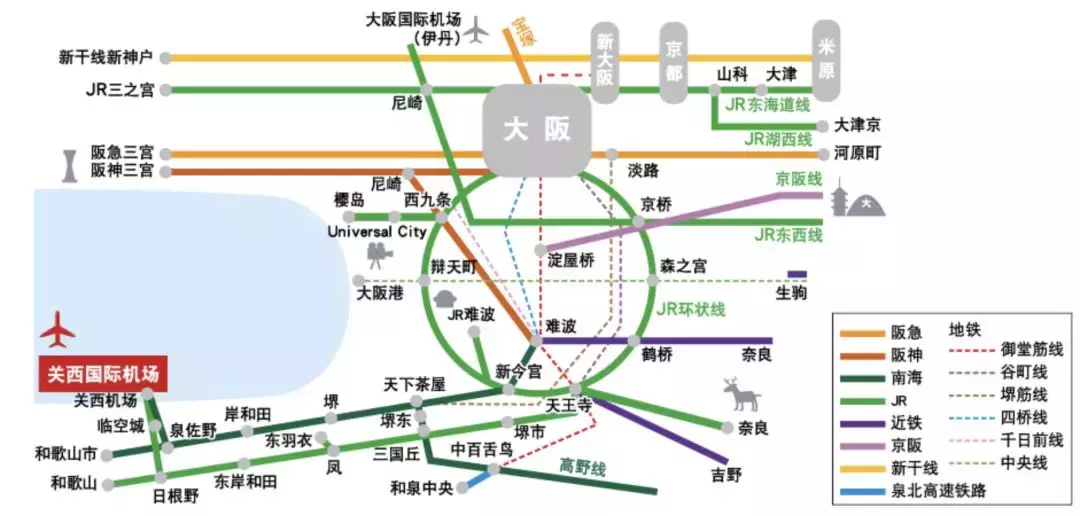 关西机场到京都大巴_关西国际机场到京都_关西机场到京都站